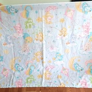 Care Bears - Vintage 1980's flat bed sheet